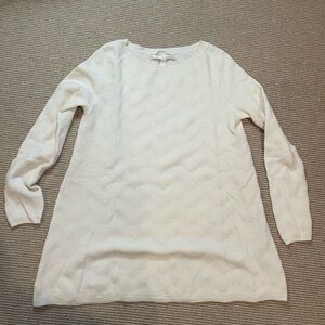 Nordstrom Cream Crew Neck Sweater